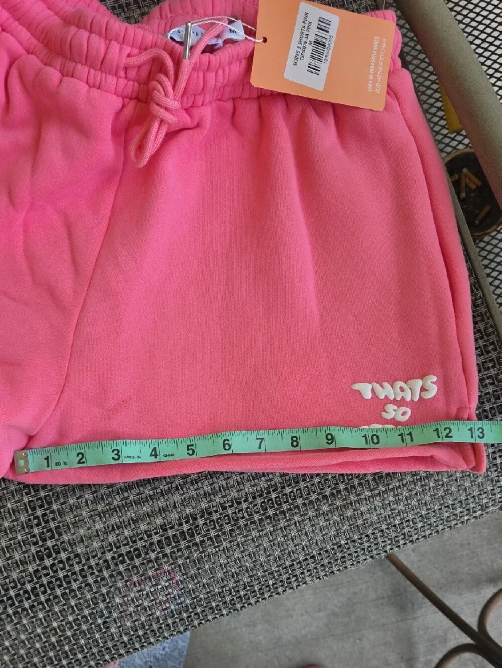 NWT! Thats So Fetch!, Salmon coral pink,thick,Very Nice quality! Short.